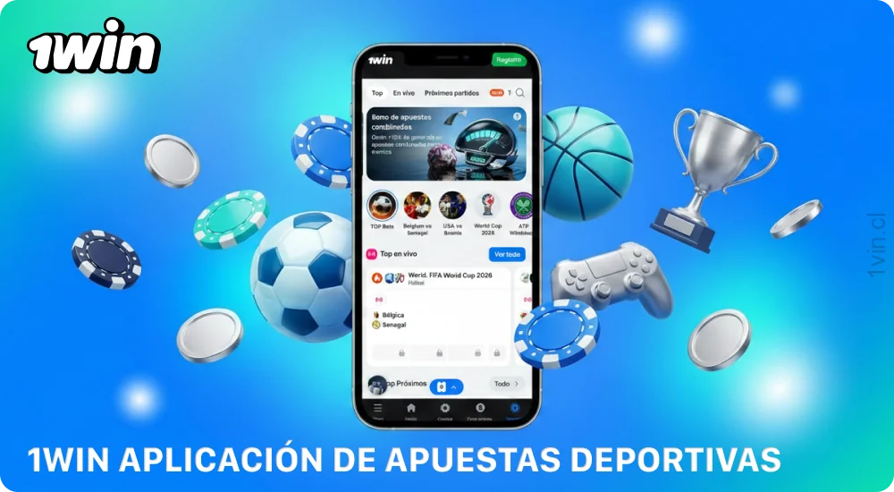 La aplicación 1win ofrece apuestas en más de 40 deportes y deportes electrónicos