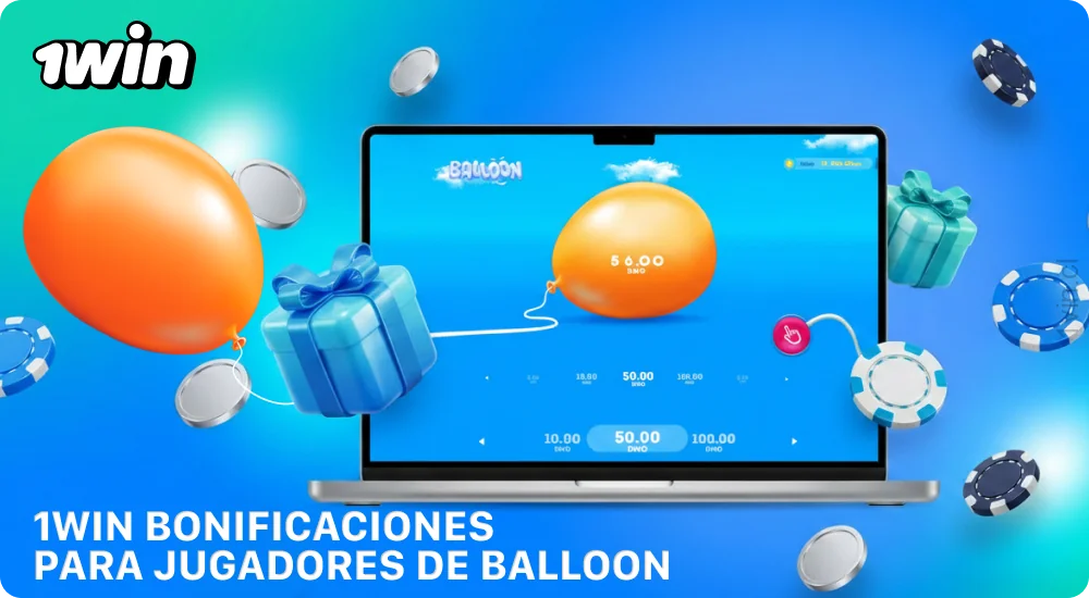 El casino 1win en Chile ofrece una gran variedad de bonos para jugar a Balloon