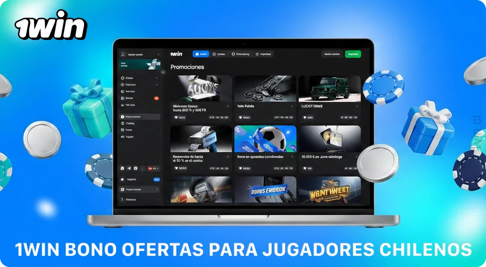 1win Chile ofrece a los jugadores de Chile bonos para apuestas y casino, incluido un bono de bienvenida de hasta el 500 %