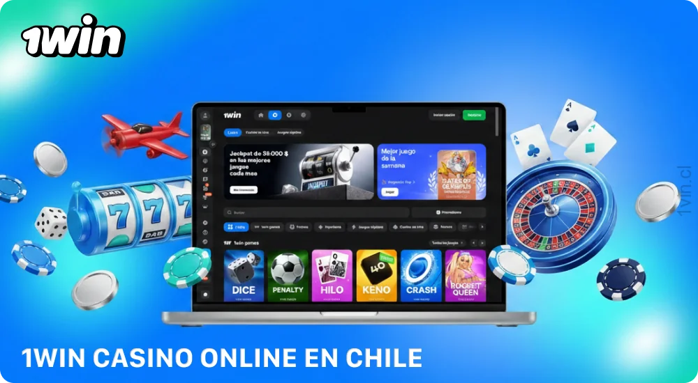El casino en línea 1win Chile ofrece miles de juegos, incluyendo tragamonedas y casino en vivo