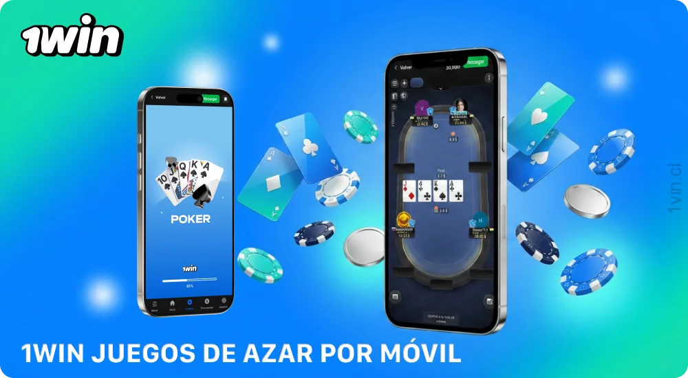 El póquer de 1win está disponible en la aplicación para Android e iOS