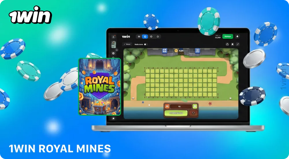 El juego 1win Royal Mines, muy popular en el casino 1win Chile, es un juego del tipo «Mines» en el que los jugadores deben atravesar un campo minado