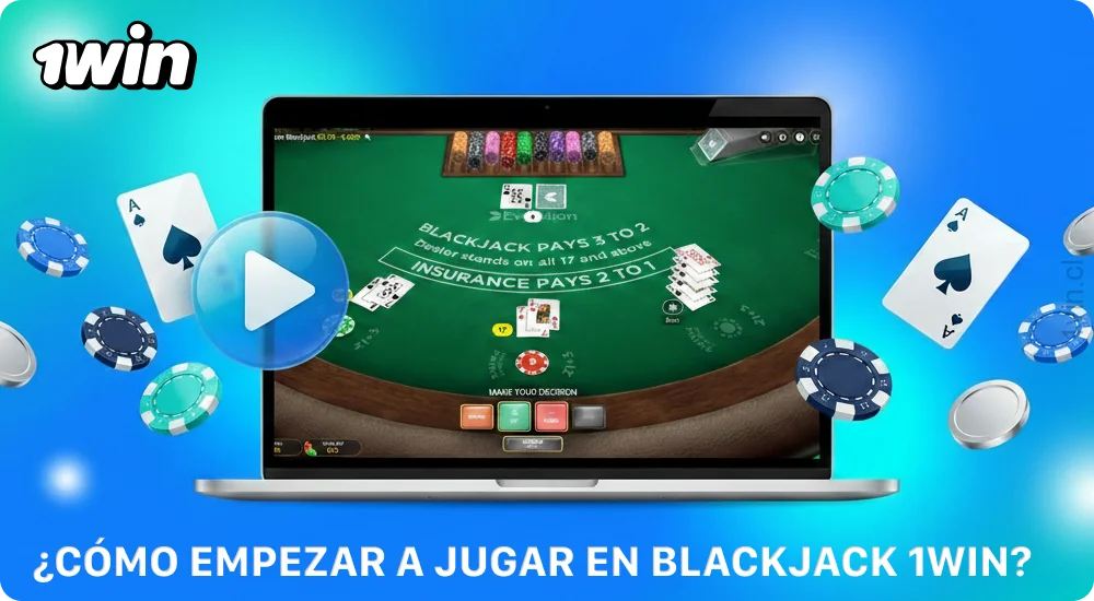 Para empezar a jugar al blackjack en 1win Chile, debes registrarte y recargar tu cuenta