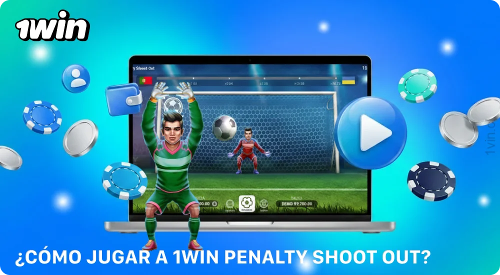 Para jugar a Penalty Shoot Out en 1win en Chile, regístrate, recarga tu cuenta y haz una apuesta