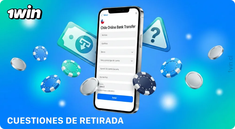 Los problemas con el retiro de fondos en 1win Chile suelen resolverse rápidamente a través del servicio de atención al cliente