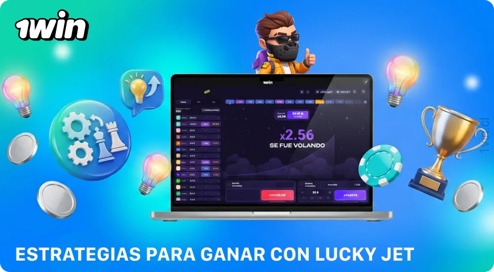 Las estrategias de Lucky Jet 1win ayudan a los jugadores de Chile a gestionar sus apuestas y riesgos