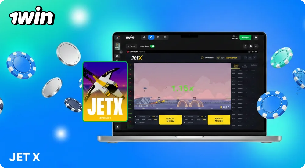 El popular juego crash Jet X en el casino 1win Chile