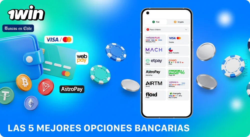 Los métodos de pago más populares en 1win Chile se caracterizan por su comodidad, rapidez y seguridad en las transacciones